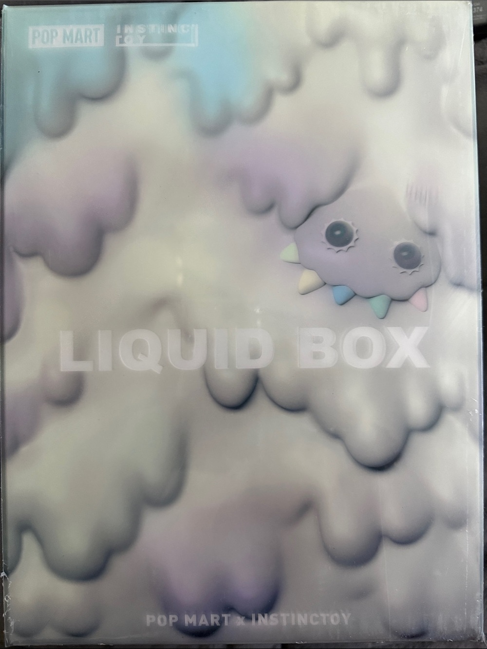 Instinctoy &POP MART Liquid Box Soft Pastel Ice liquid Lamp. Sealed Box.